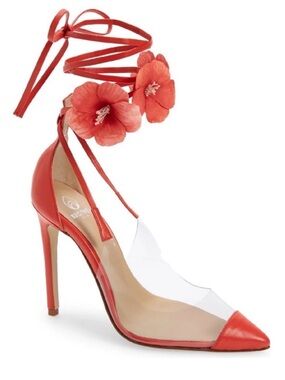 ISO Brother Vellies - De Fleur Heels WITH FLOWERS - size 37